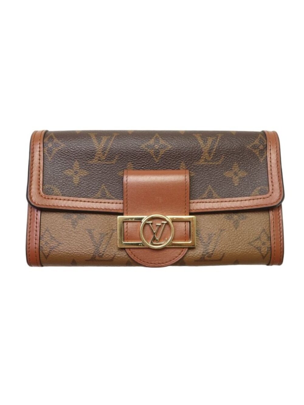 Louis Vuitton Portefeuille Sarah Dauphine Monogram Reverse Wallet